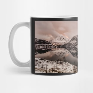 A Fjord Looks Into a Mirror Mug